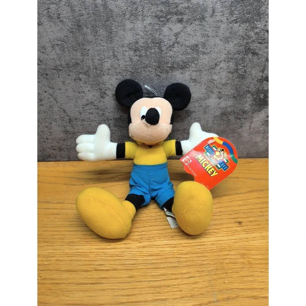 Vintage‎ Mickey Mouse Plush Toy 90s 9